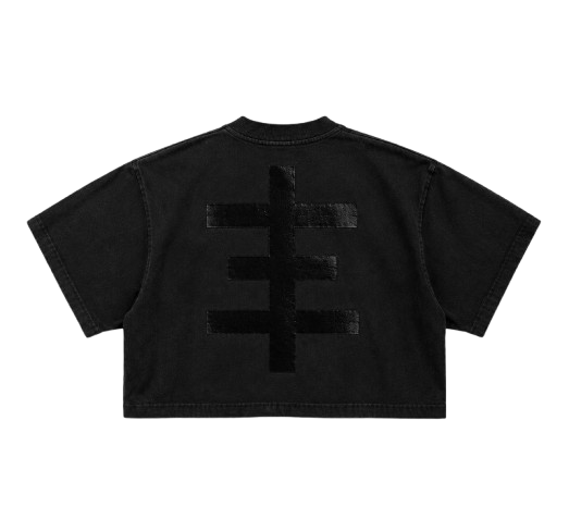 "Vandamah" Tee Black